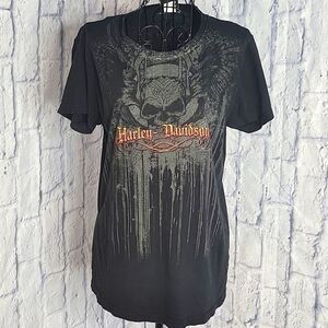HARLEY DAVIDSON McGuire Walnut‎ Grove, California Shirt Medium